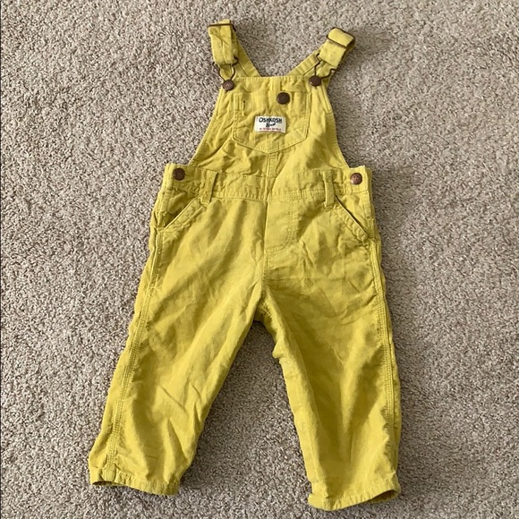 mustard overalls